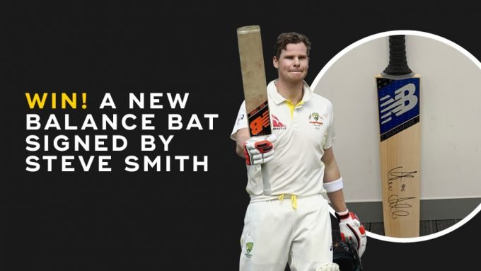 WIN! A Steve Smith souvenir bat