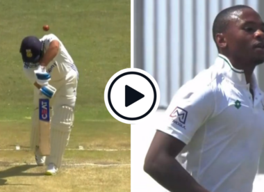 Watch: Kagiso Rabada takes out Rohit Sharma's off stump with vicious away swinger for eight-ball duck